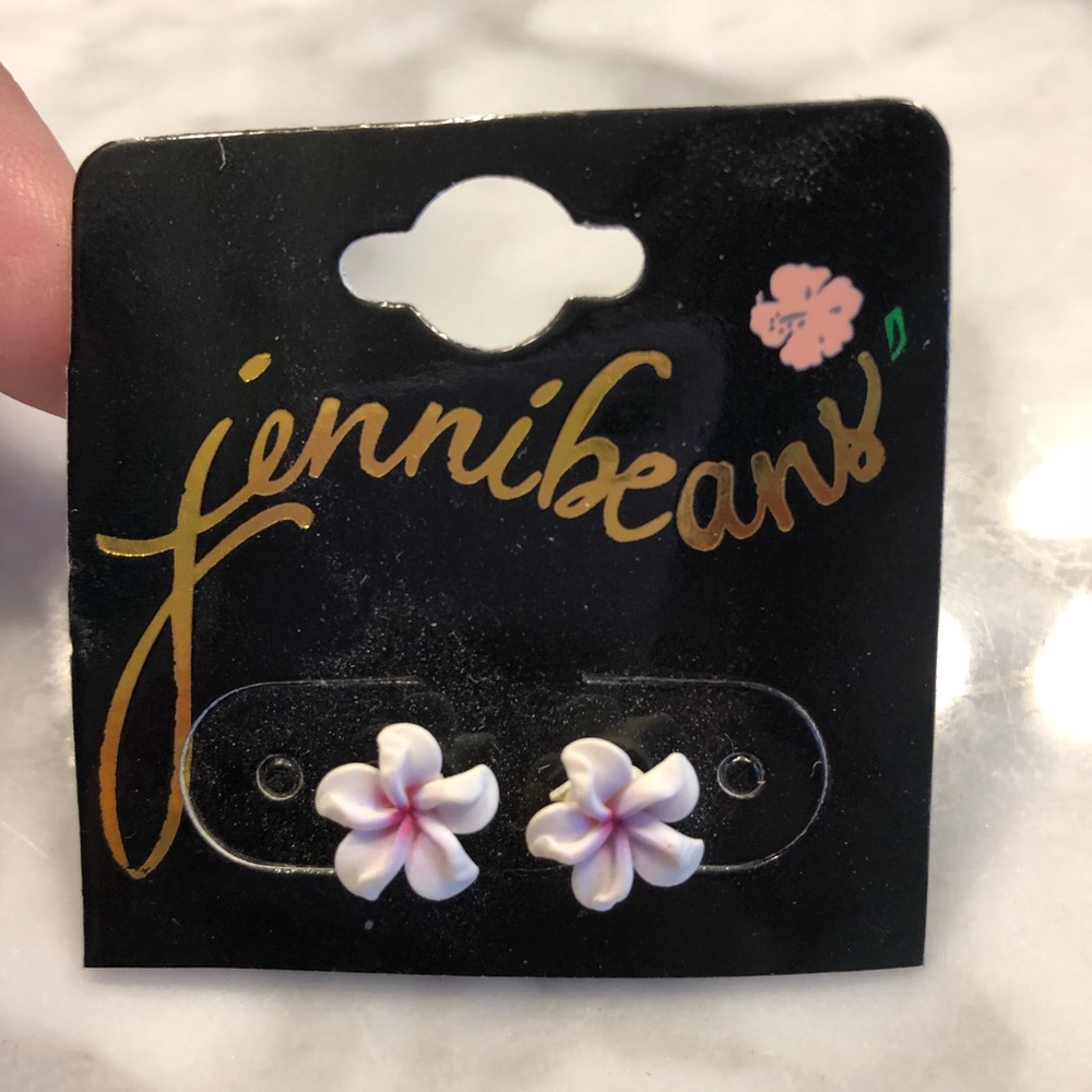Hawaiian Flower Earrings
